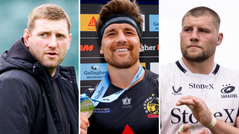 Finn Rusell, Henry Slade and Tom Willis in a composite image