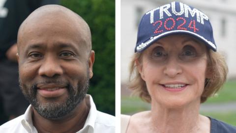 Rupert Parchment on the left and Diane on the right. 