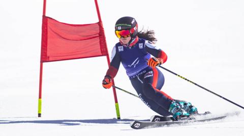 Jasmin Taylor on the slopes