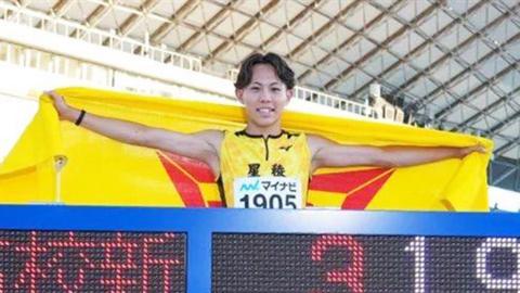 16-year-old Sorato crossed the line in a time of 10.00 seconds
