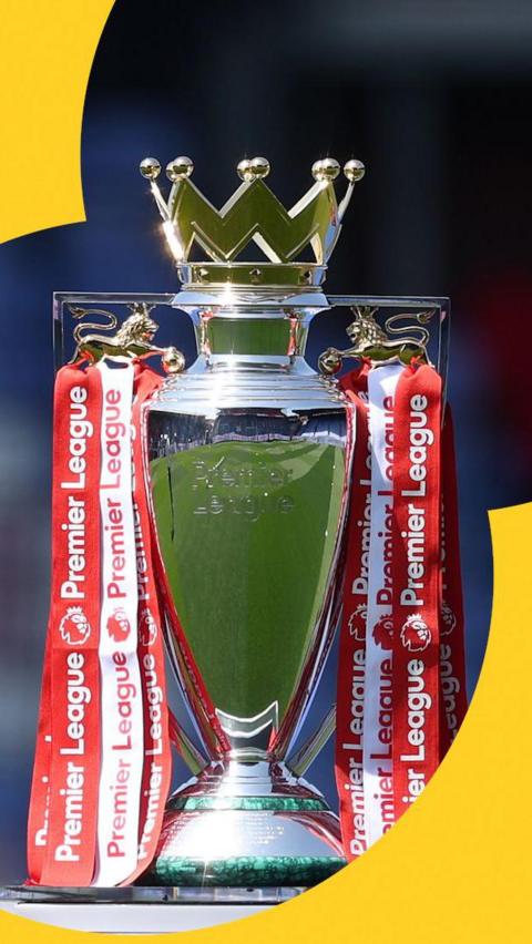 Premier League trophy