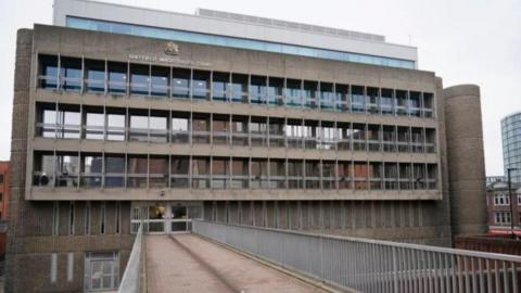 The outside of the Sheffield Magistrates' Court building