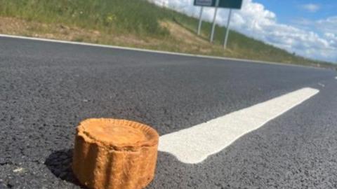 Pork pie on Melton bypass