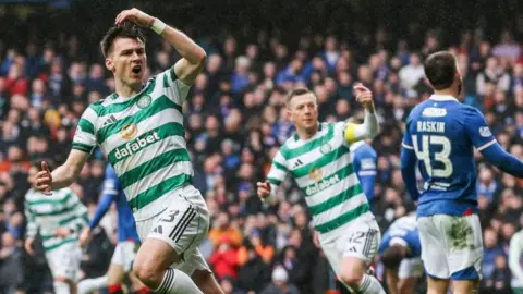 Kieran Tierney scores
