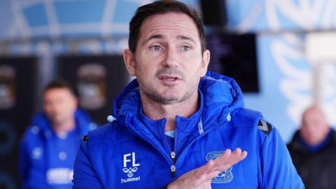 Frank Lampard at Coventry's Ryton training ground