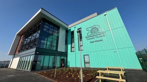 A view of Oak House, a base for Nottinghamshire County Council.