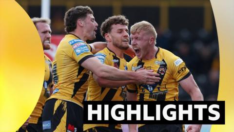 Castleford celebrate