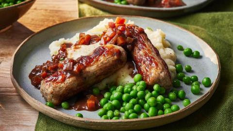 Bangers and mash