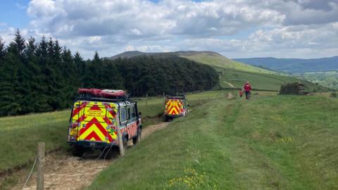 Mountain rescue vehicles