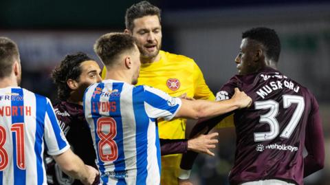 Kilmarnock v Hearts