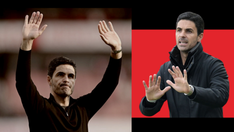 Arsenal manager Mikel Arteta