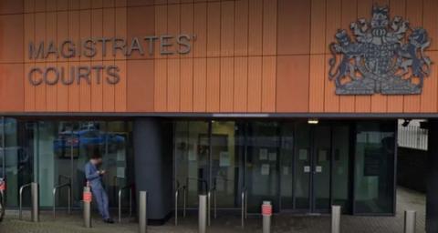 Close-up of Colchester Magistrates' Court