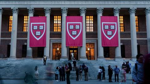 Harvard University in Massachusetts 