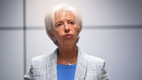 ECB president Christine Lagarde