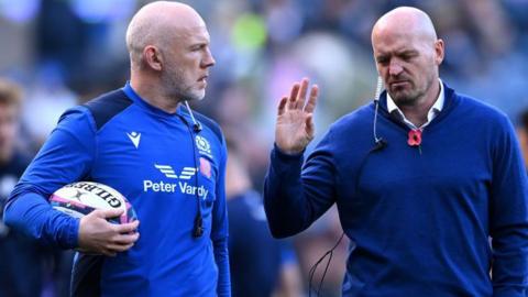 Steve Tandy and Gregor Townsend were part of Warren Gatland's British and Irish Lions coaching team in South Africa in 2021