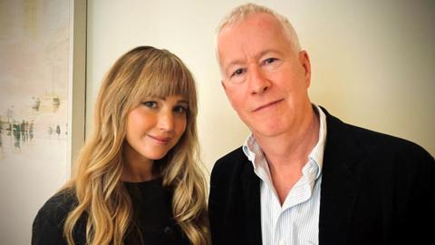 Jennifer Lawrence and John Wilson