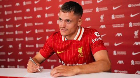 Florian Wirtz signing for Liverpool