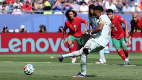 Mbappe taking penalty