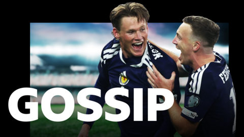 Scotland's Scott McTominay and Lewis Ferguson celebrate