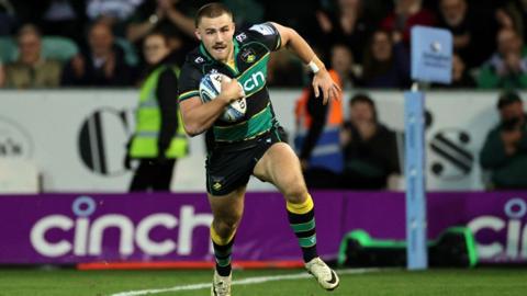 Ollie Sleightholme of Northampton saints