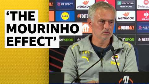 Fenerbahce manager Jose Mourinho