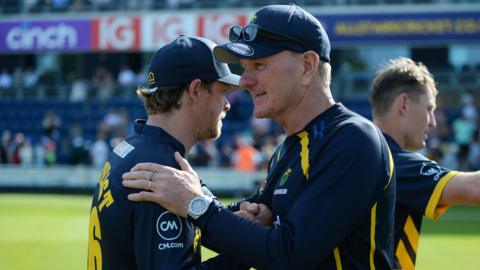 Glamorgan head coach Grant Bradburn