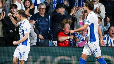 Kilmarnock celebrate
