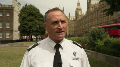 Chief Fire Officer Chris Kirby