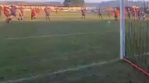 Footage of the incident that led to Tom Taylor's suspension