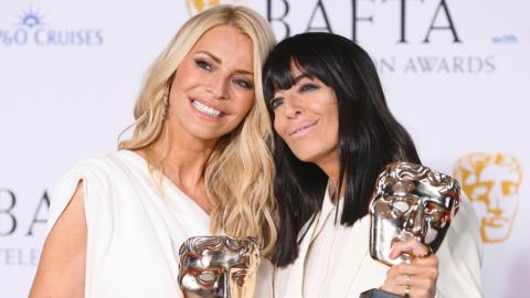 Tess Daly and Claudia Winkleman