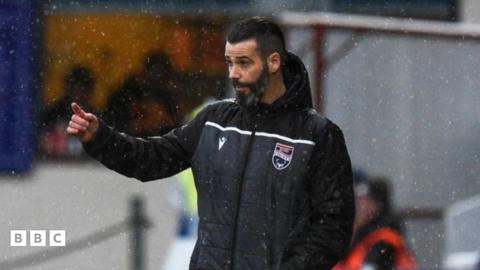 Manaidsear Ross County, Stuart Kettlewell.