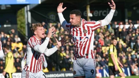 Courtney Baker-Richardson celebrates goal