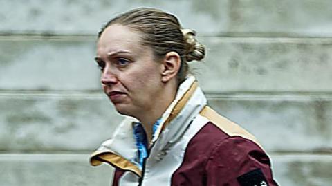 Fiona Anderson arriving at court