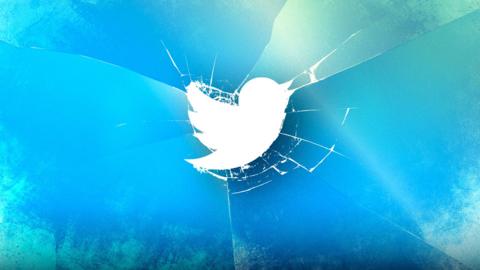 Twitter breaking the bird