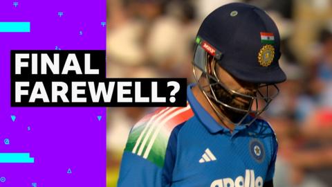 Virat Kohli after getting out