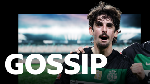 BBC Gossip graphic featuring Francisco Trincao