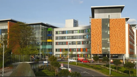 A general view picture of the Queen Alexandra Hospital in Portsmouth