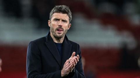 Manchester United head coach Michael Carrick
