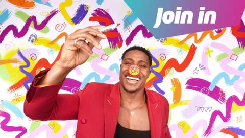 Nitro with Red Nose Day nose.