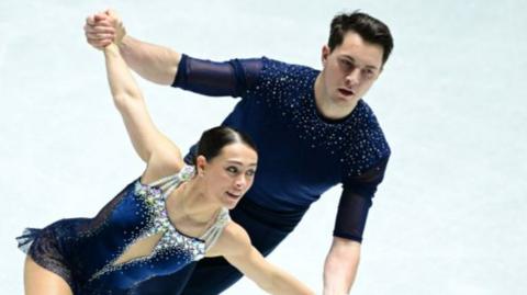 GB's Anastasia Vaipan-Law and Luke Digby in action