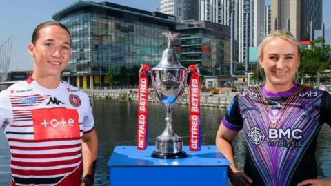 Wigan Warriors beat St Helens in last year's Women's Challenge Cup final at Wembley