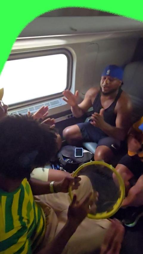 Brazil fans