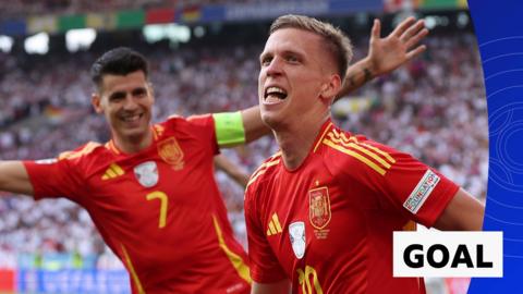 Spain's Dani Olmo