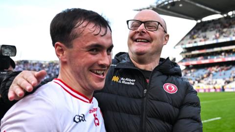 Malachy O'Rourke and Darragh Canavan