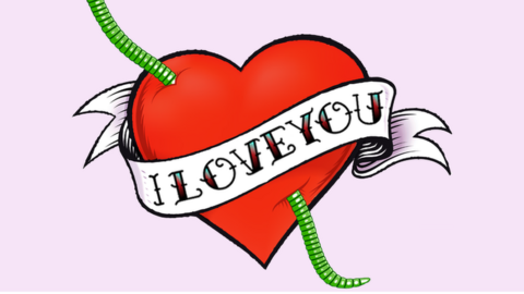 Love You graphic