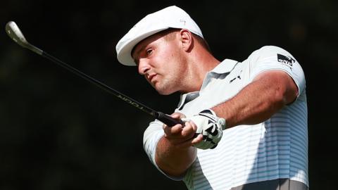 Bryson DeChambeau in the second round at the WGC-Mexico Championship