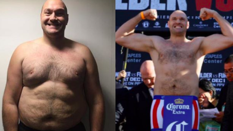 Tyson Fury transformation