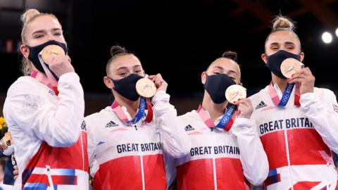 Team GB gymnastics won bronze