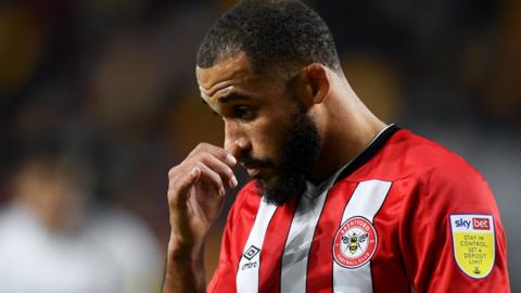 Brentford forward Bryan Mbeumo