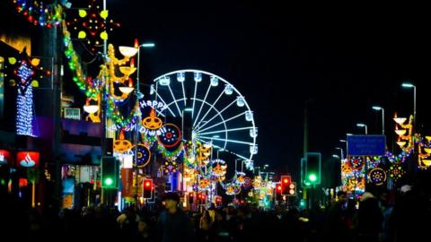 Leicester's Diwali lights